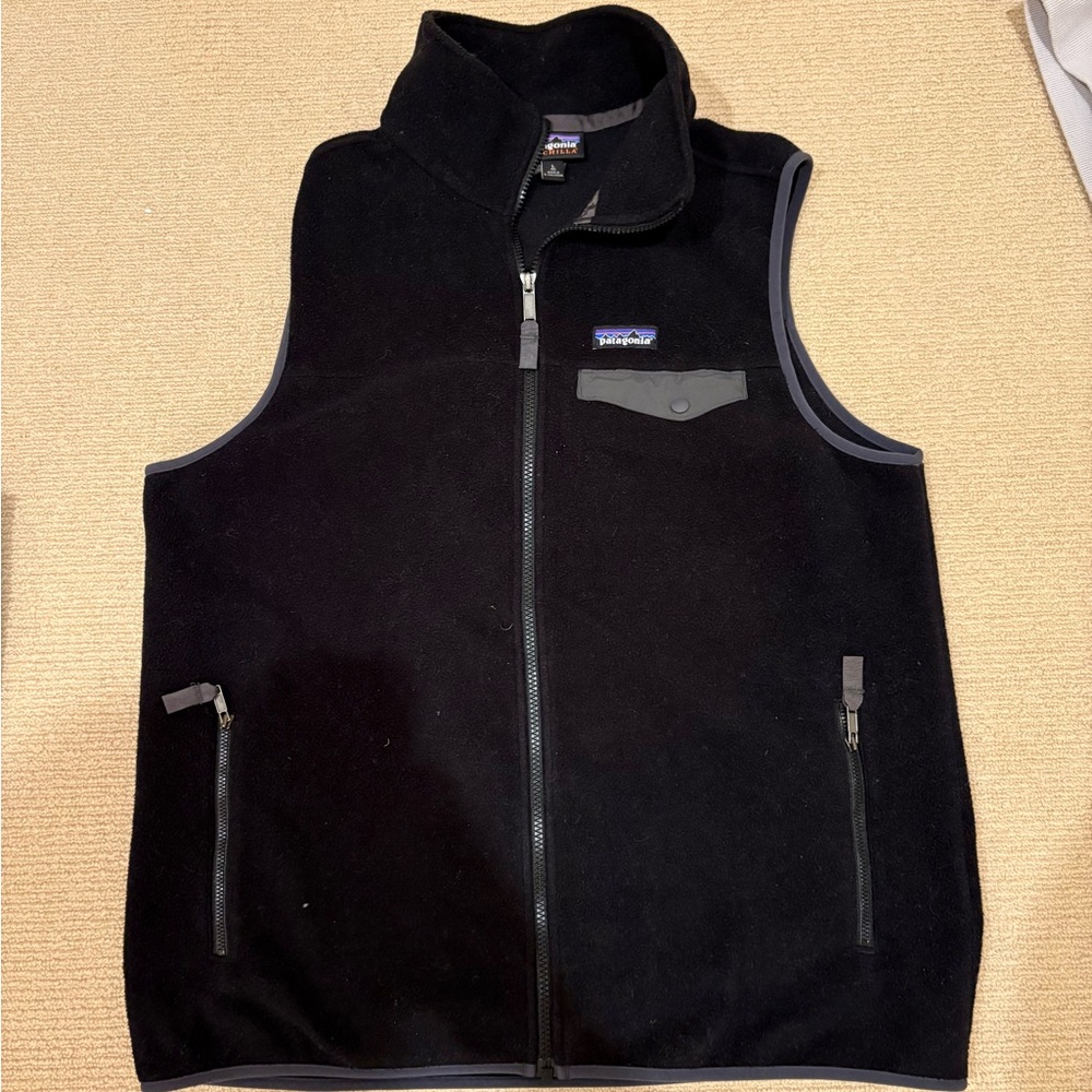 Patagonia Black Synchilla Fleece Vest